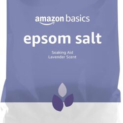 A bag of Pure Epsom Salt, ideal for muscle relaxation, stress relief, and soothing bath soaks.