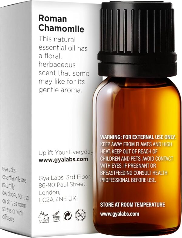 Chamomile Essential Oil Bottle – 100% Pure & Therapeutic Grade