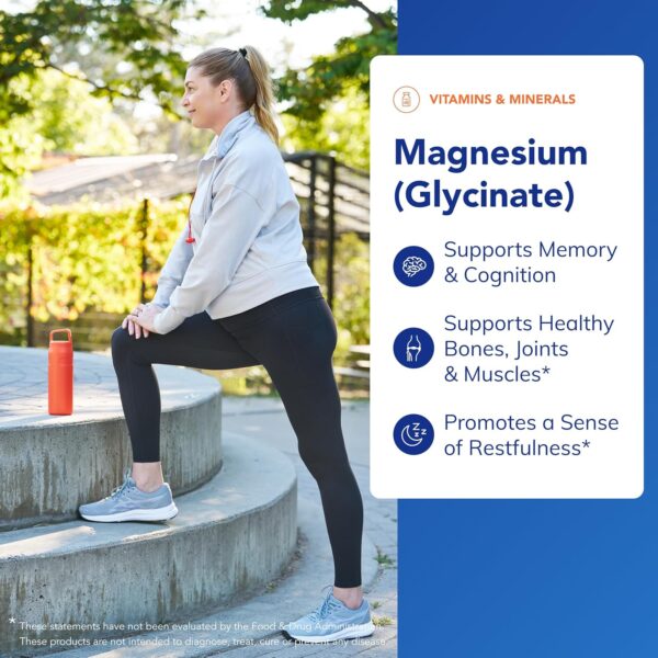 Pure Encapsulations Magnesium Glycinate Supplement – Supports Stress Relief, Sleep, Muscle Health