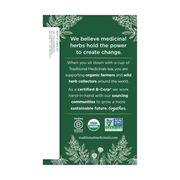 Traditional Medicinals Organic Ginger Tea 16 Bags - Soothing Herbal Tea