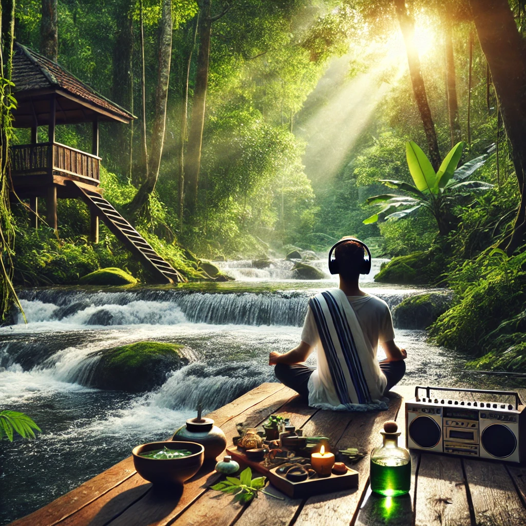 Throw Stress Away Naturally: Music, Nature, and Ayurveda for a Calmer You